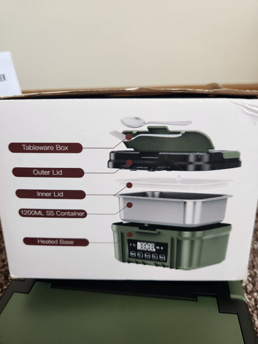 Cordless Electric Lunch Box - Picture 5 of 6